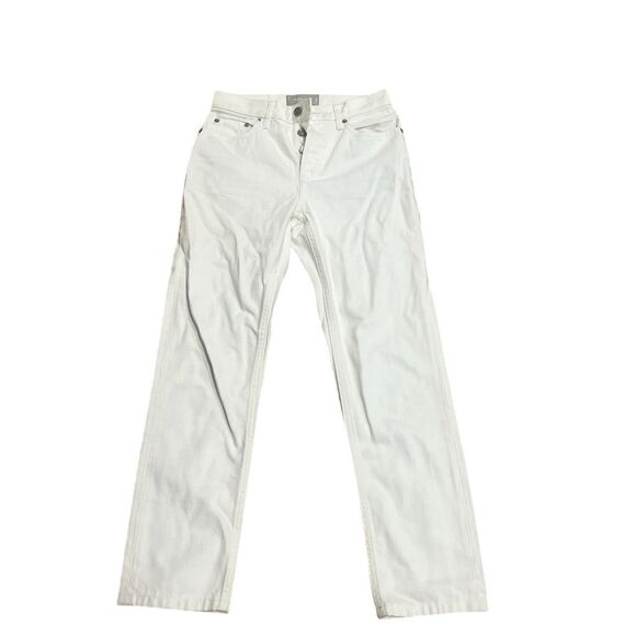 Everlane Denim - Everlane Women's Cropped Cheeky Jeans Size 23 White Denim